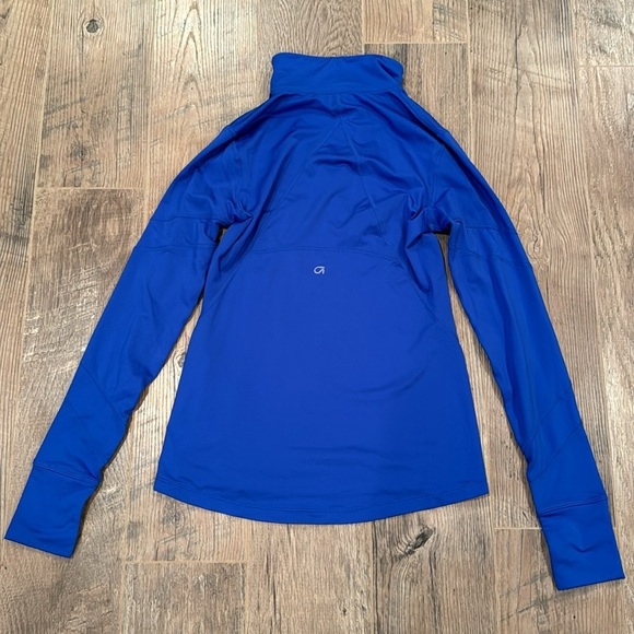 Gap Fit Woman’s Blue Athletic Quarter Zip Size Extra Small - Picture 5 of 8